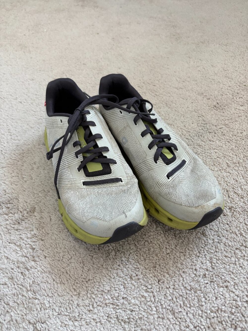 On Cloudgo Women's Running Shoes Sz 10 Grey Lime